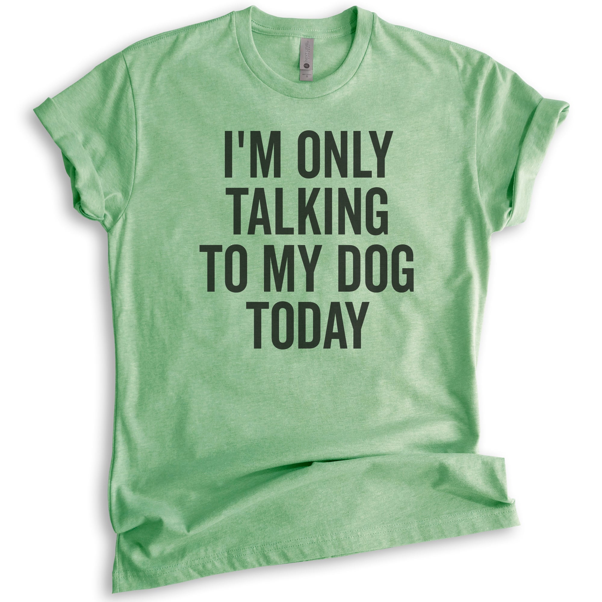 I'm Only Talking To My Dog Today Shirt, Unisex Women's Men's Shirt, Dog