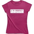 thumbnail image 1 of I'm Perfect In My Imperfection - Funny Hipster Women's T-Shirt, 1 of 4