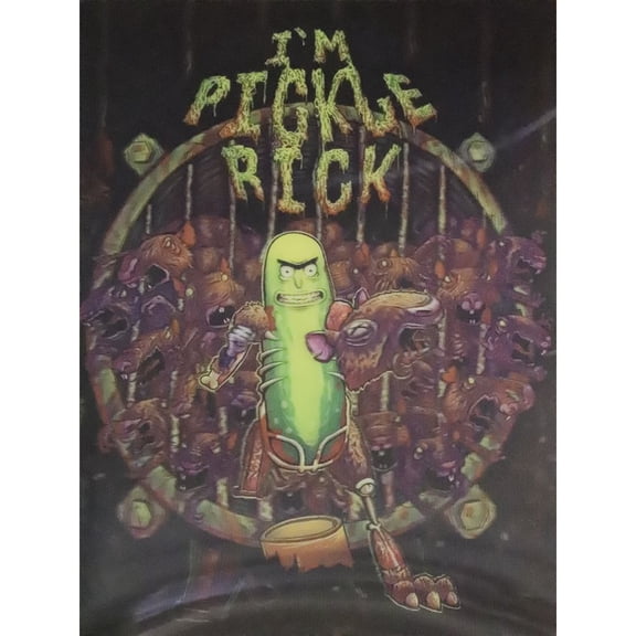 I'm Pickle Rick - 3D Lenticular Poster - 12x16 Print - New
