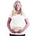 thumbnail image 1 of I'm Pregnant for Halloween Funny Women's Maternity T Shirt Tee Brisco Brands 2X, 1 of 7