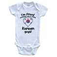 thumbnail image 1 of I'm Proof Mommy Can't Resist Korean Guys Baby Bodysuit, 1 of 2