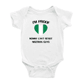 thumbnail image 1 of I'm Proof Mommy Can't Resist Nigerian Guys Cute Baby Romper Bodysuit For Boy Girl (White, 3-6 Months), 1 of 5