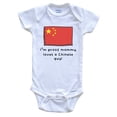 thumbnail image 1 of I'm Proof Mommy Loves A Chinese Guy China Flag Baby Bodysuit, 1 of 2