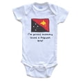thumbnail image 1 of I'm Proof Mommy Loves A Papuan Guy Papua New Guinea Flag Baby Bodysuit, 1 of 2