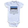 thumbnail image 1 of I'm Proof Mommy Loves An Estonian Guy Estonia Flag Baby Bodysuit, 1 of 2