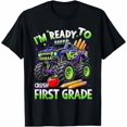 thumbnail image 1 of I'm Ready to Crush 1st Grade, Truck, First Day of School, Back to School, Short Sleeve T-Shirt, 1 of 5