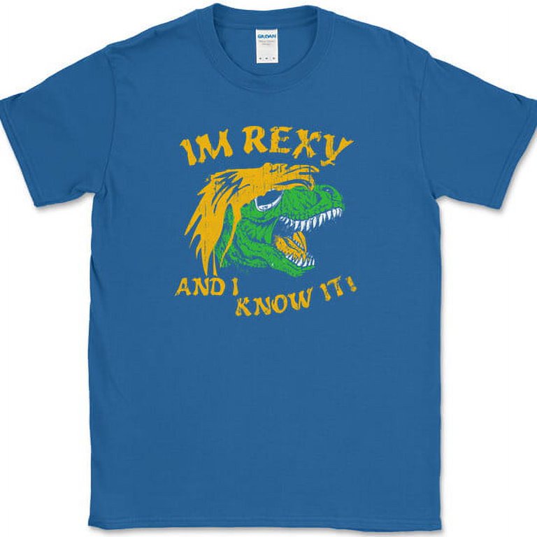 I'm Rexy And I Know It Funny Dinosaur Tee I'm Rexy And I Know It Funny Dinosaur Tee