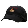 thumbnail image 1 of I'm Rich 8-bit Money Low Profile Pet Spun Washed Cap - Black OSFM, 1 of 5