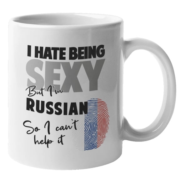 I'm Russian. Russia Themed Coffee & Tea Gift Mug (11oz)