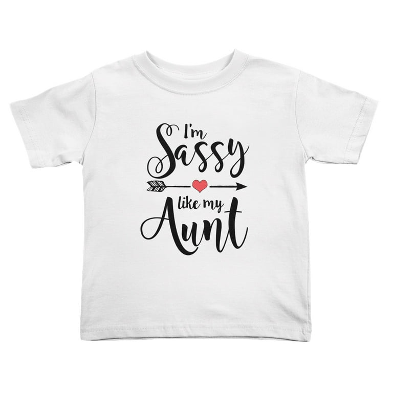 aunt t shirts for toddlers