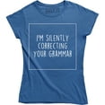 thumbnail image 1 of I'm Silently Correcting Your Grammar Funny English Teacher T-Shirt, 1 of 4