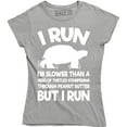 thumbnail image 1 of I'm Slower Than A Heard Of Turtles Stampeding Through Peanut Butter Women T-Shirt, 1 of 4