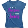 thumbnail image 1 of I'm So Awesome I Make Twins Funny Fathers Day Mother Gift Tee, 1 of 4