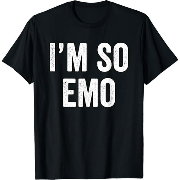 I'm So Emo Minimal Blogging Meme Internet Blogger T-Shirt
