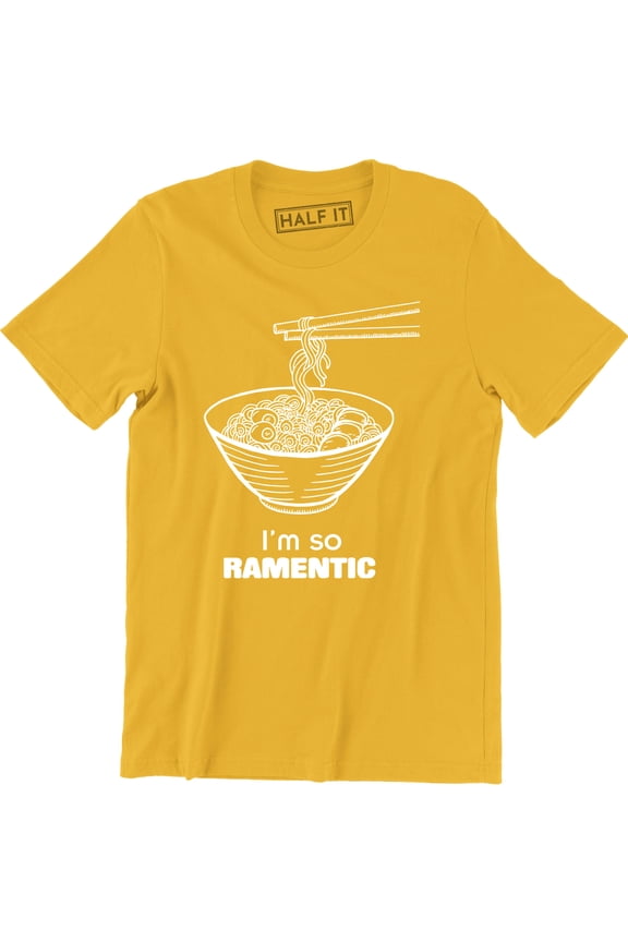 I'm So Ramentic Men's Funny Romantic Novelty Tee Shirt