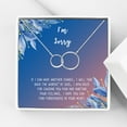 thumbnail image 1 of I'm Sorry Card and Necklace Gift Set, Apology Card and Jewelry Gift Set, Apology Gift for Her, Gift for Forgiveness, Apology Gift for Wife, Silver Infinity Necklace and Card Apology Gift, 1 of 3