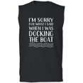thumbnail image 1 of I'm Sorry For What I Said. . . Adult Sleeveless Tee, 1 of 3