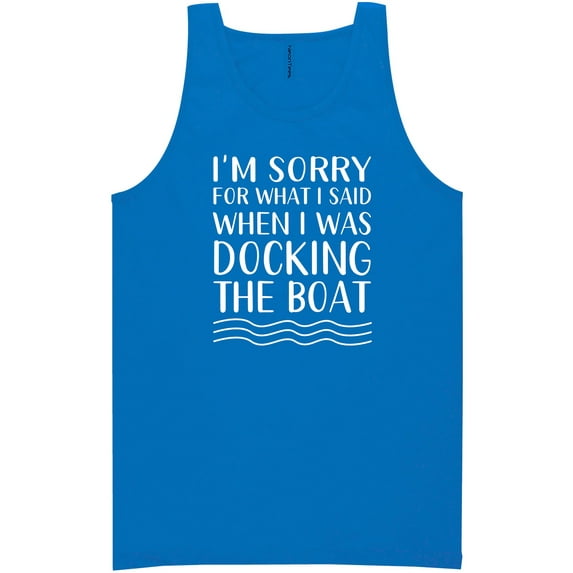 I'm Sorry For What I Said. . . Neon Tank Top