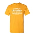 thumbnail image 1 of I'm Sorry If I Offended You With My Common Sense Sarcastic Saying Rude Graphic Tee Novelty Humor Christmas Vacations Sarcasm Gift Funny T Shirt, 1 of 5