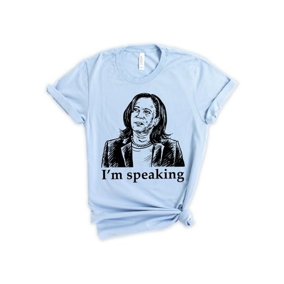 I'm Speaking Shirt - Kamala Harris - MVP Kamala - President T-Shirt - Feminist Gift for Women - Girl Power Shirt - 2024 Election Graphic Tee