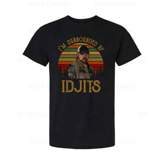 I’m Surrounded by Idjits Vintage T-Shirt unisex up to 5XL