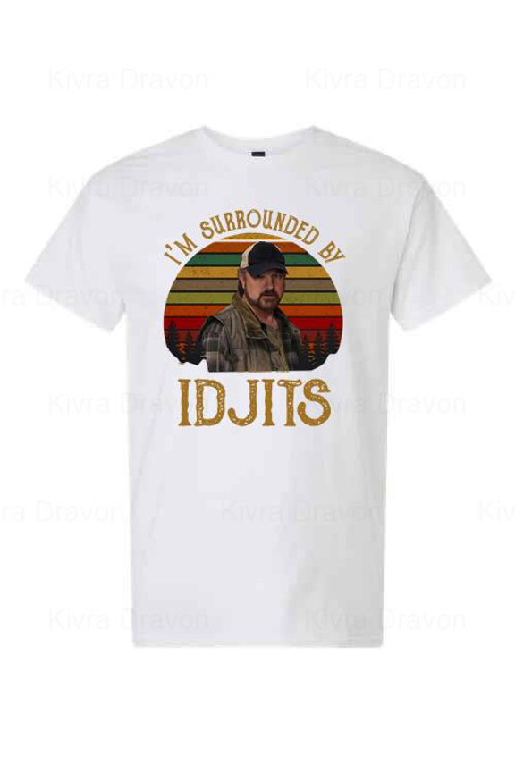 I’m Surrounded by Idjits Vintage T-Shirt unisex up to 5XL
