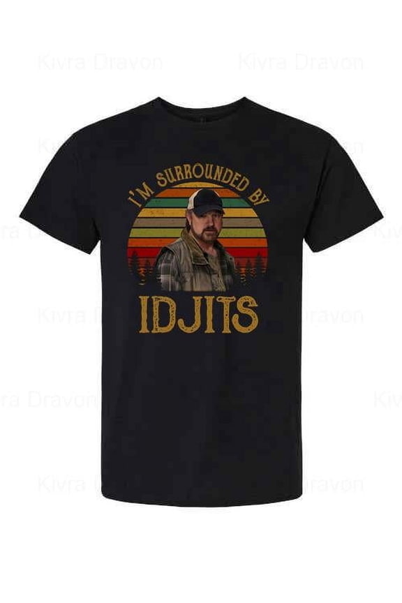 I’m Surrounded by Idjits Vintage T-Shirt unisex up to 5XL