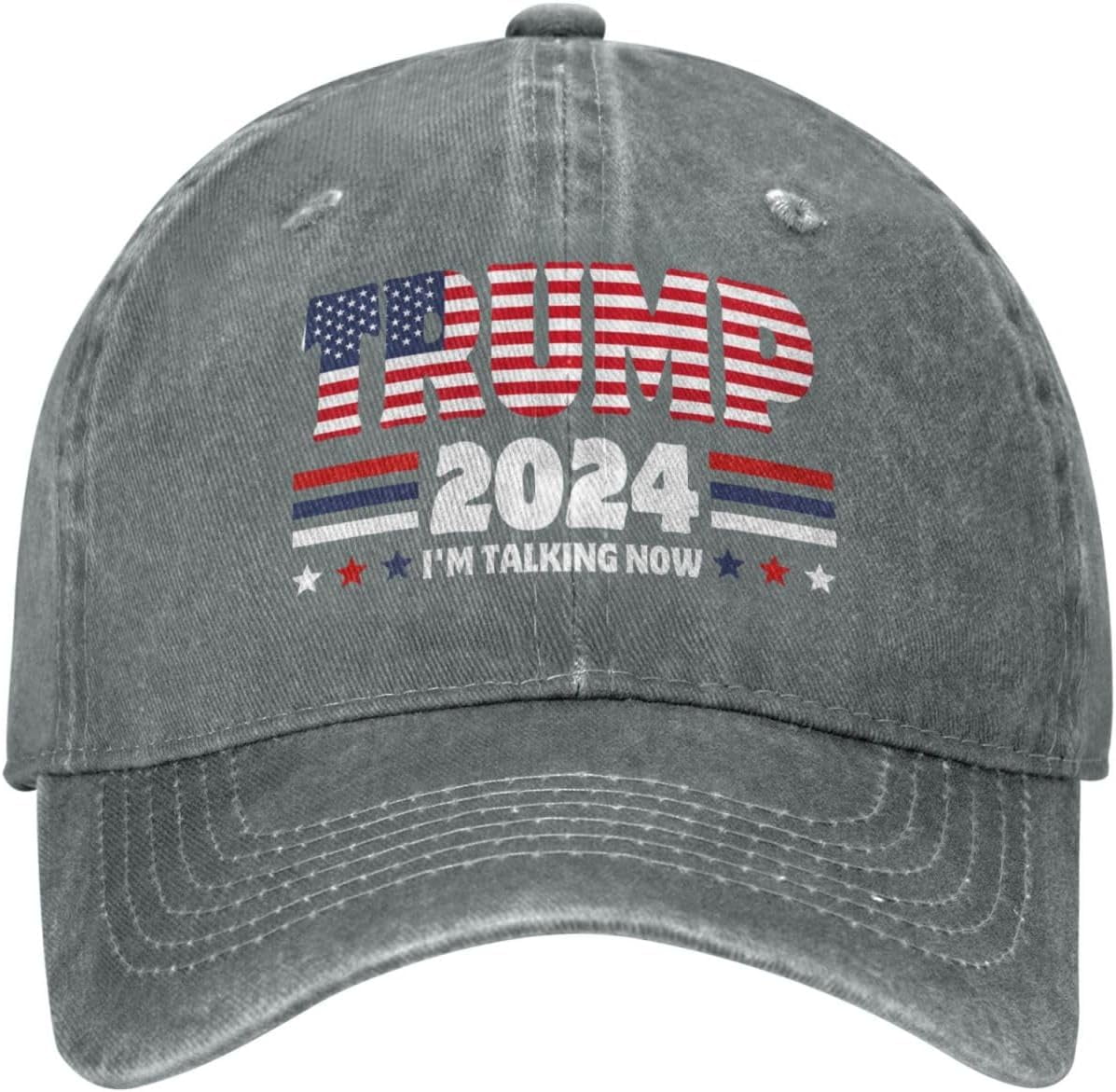 I'm Talking Now Sound Familiar Trump Presidential Debate 2024 Denim Cap