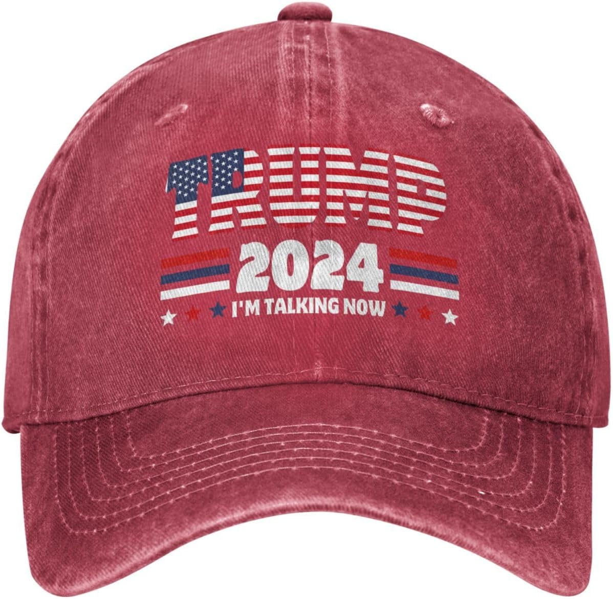 I'm Talking Now Sound Familiar Trump Presidential Debate 2024 Denim Cap