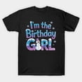 thumbnail image 1 of I'm The Birthday Girl Winter Snowflake Matching Family Artwork Print, H25050 T-Shirt, for Men and Women, Up to Size 5XL, 1 of 2