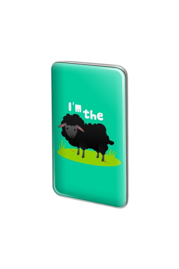 I'm The Black Sheep Funny Metal Rectangle Lapel Hat Pin Tie Tack Pinback
