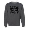 thumbnail image 1 of I'm The Cool Uncle Crewneck Sweatshirt, 1 of 3