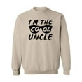 thumbnail image 1 of I'm The Cool Uncle Crewneck Sweatshirt, 1 of 3