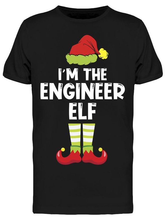 I'm The Engineer Elf Christmas Men's T-shirt