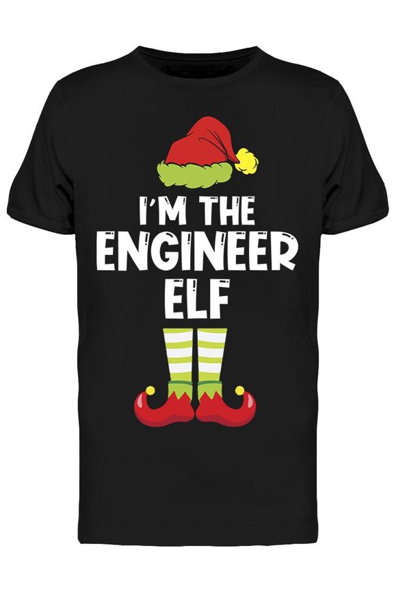 I'm The Engineer Elf Christmas Men's T-shirt