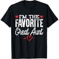 thumbnail image 1 of I'm The Favorite Great Aunt T-Shirt T-Shirt Shirts, 1 of 4