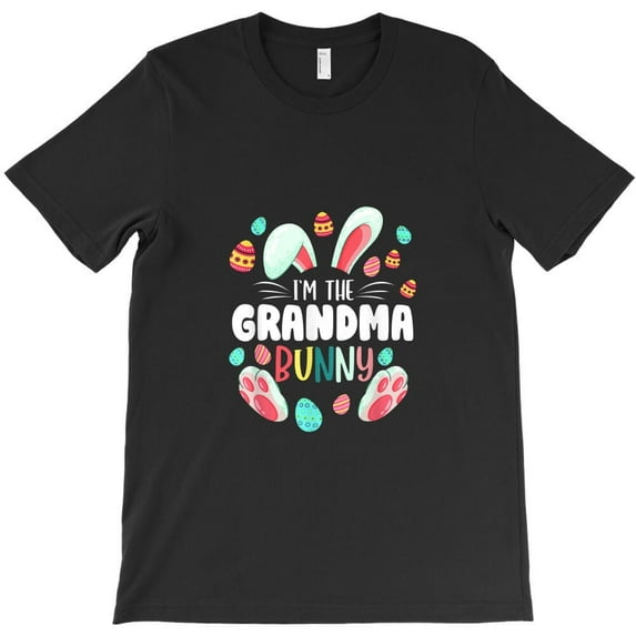 I'm The Grandma Bunny Funny Matching Family Easter Party Holiday Graphic - Must-Have, H23476 T-Shirt, for Men and Women, Up to Size 5XL