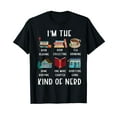 thumbnail image 1 of I'm The Kind Of Nerd Funny Book Reading T-Shirt, 1 of 5