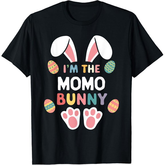 I'm The Momo Bunny Easter Family T-Shirt