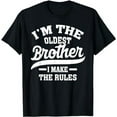 thumbnail image 1 of I'm The Oldest Brother I Make The Rules T-Shirt, 1 of 5