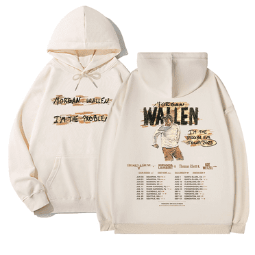 I'm The Problem Hoodie Country Concert I'm The Problem Merch Unisex Graphic Print Pullover Hooded Long Sleeve Sweatshirt
