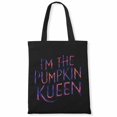 thumbnail image 1 of I'm The Pumpkin King Cute Gnomes Fall Halloween Women Girls Canvas Bag 3Pcs, 1 of 5