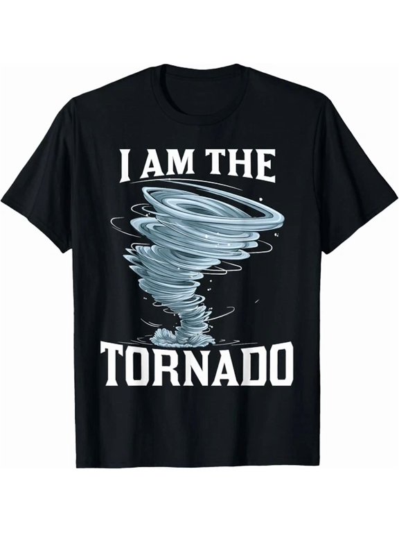 I'm The Tornado Storm Twister Meteorologist Graphic Design For Everyday Style T-Shirt, Size S-5XL