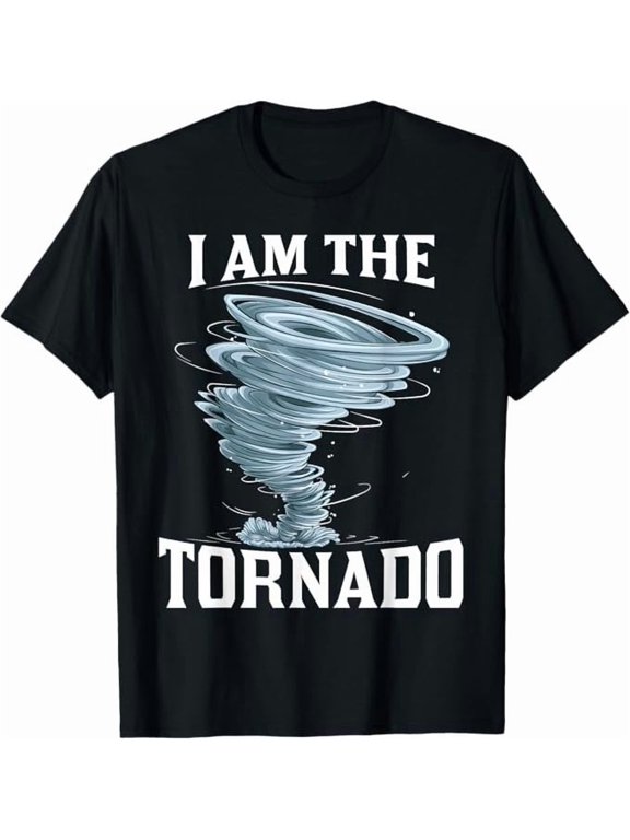 I'm The Tornado Storm Twister Meteorologist Graphic Design For Everyday Style T-Shirt, Size S-5XL