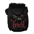 thumbnail image 1 of Mirage Pet I'm the Trick Rhinestone Hoodies Black XXXL, 1 of 2