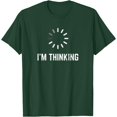 thumbnail image 1 of I'm Thinking for Geeks Nerds Programmers Softstyle Unisex T-Shirt, 1 of 5
