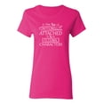 thumbnail image 1 of I'm Too Emotionally Attached Sarcastic Novelty Gift Idea Adult Humor Funny Women's Casual Tees, 1 of 3