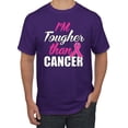 thumbnail image 1 of I'm Tougher Than Cancer Men's Graphic T-Shirt, Purple, 5XL, 1 of 3