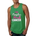 thumbnail image 1 of I'm Tougher Than Cancer Mens Graphic Tank Top, Kelly, 3XL, 1 of 3