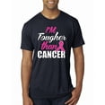 thumbnail image 1 of I'm Tougher Than Cancer Mens Premium Tri Blend T-Shirt, Vintage Navy, Medium, 1 of 3
